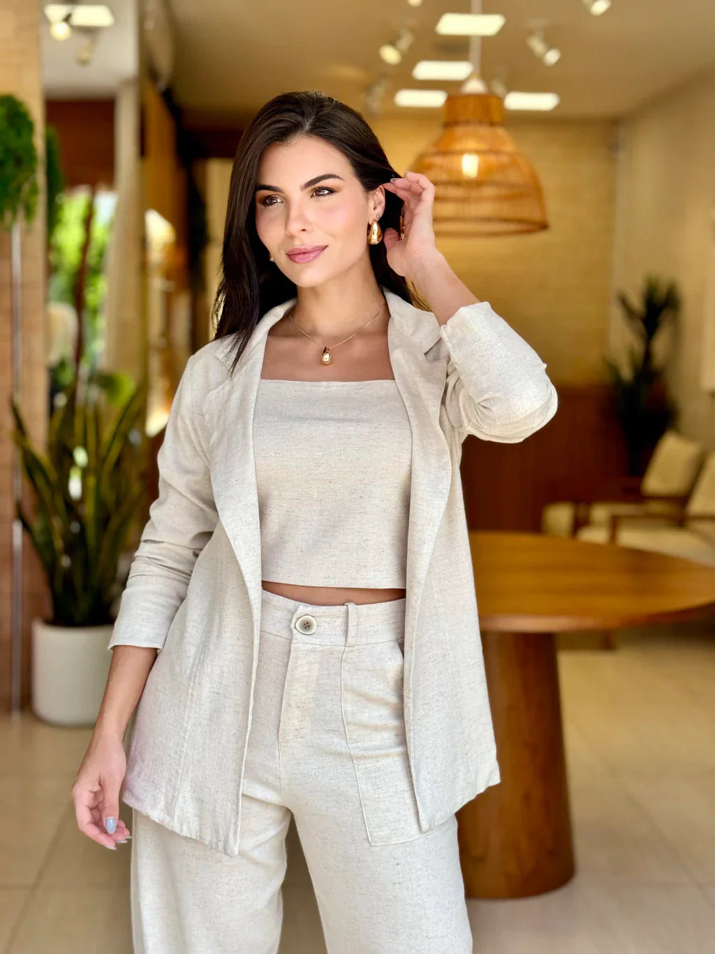 Conjunto Linho Solare