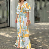 Vestido Longo Estampado (COD 1041)