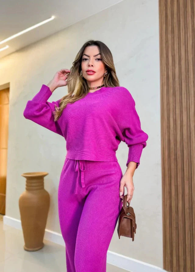 Conjunto Tricô Mary