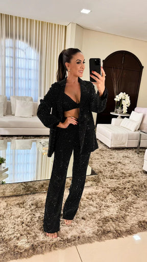 Conjunto com Blazer - 3 Peças
