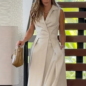 Vestido Lara Khaki (COD 1001)
