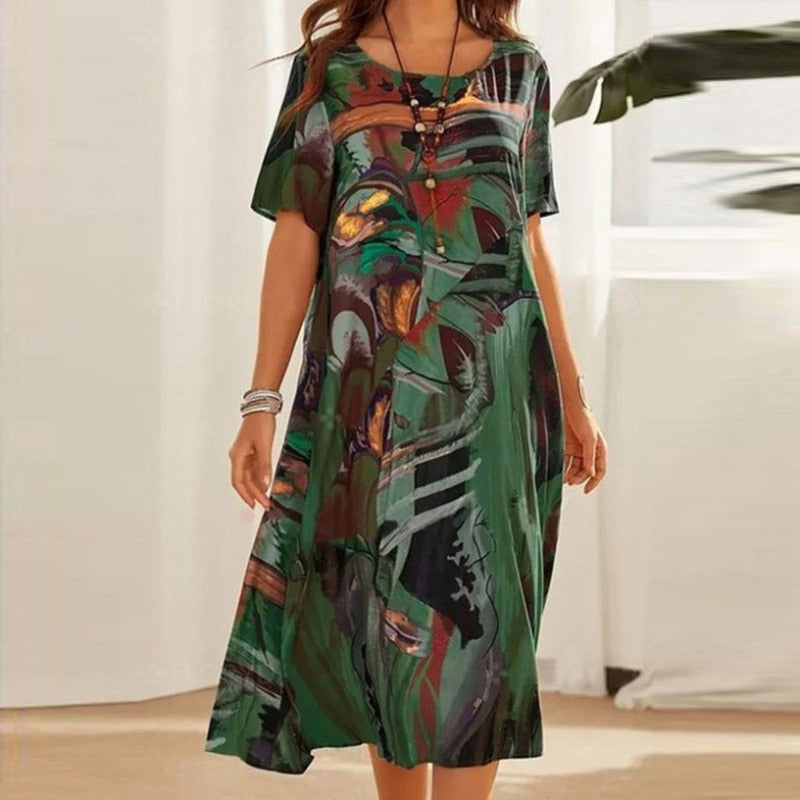 Vestido Midi Adelaide Verão