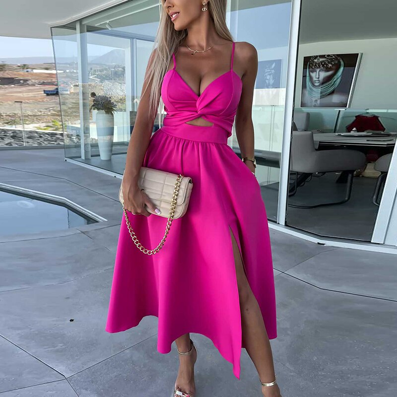 Vestido Midi Allure - Tecido Premium