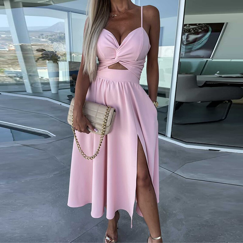Vestido Midi Allure - Tecido Premium