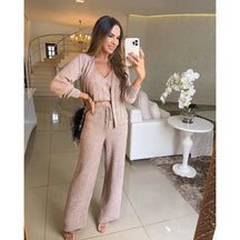 CONJUNTO TRICÔ 3 PEÇAS