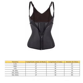Cinta Modeladora Corpete De Cintura Para Treino Feminino Reduz Até 3 Medidas Afina Cintura